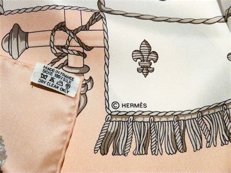 hermes scarf pink tag|authentication of Hermes scarf.